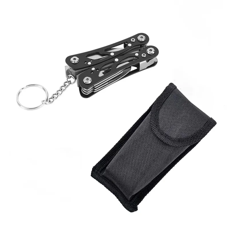 المحمولة أضعاف في الهواء الطلق الصيد بقاء الإنقاذ التكتيكية متعددة الأغراض أداة إصلاح للطي متعددة أداة سكين جيب كماشة صغيرة