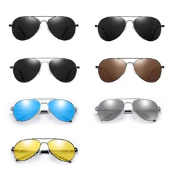 Men's Sunglasses For Men Women Pilot Driving Luxury Brand Designer Sunglasses Male Fishing Sun Glasses  Eyewear