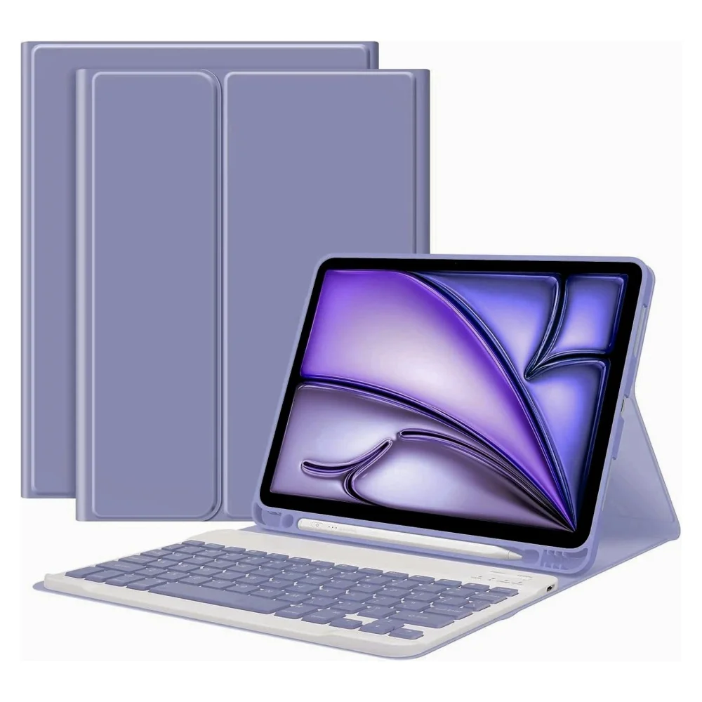 

Tablet Case for Redmi Pad 2 11 Inch 2025 Wireless Bluetooth keyboard case for Xiaomi Redmi Pad 2 11inch Removable Keyboard Cover