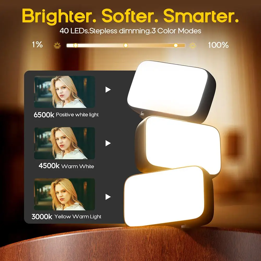   ل dji Pocket3 ملء ضوء Osmo عمل كاميرا إكسسوارات مضيئة صغيرة Selfie ضوء 800mAh قابلة للشحن مساعد توسيع الضوء