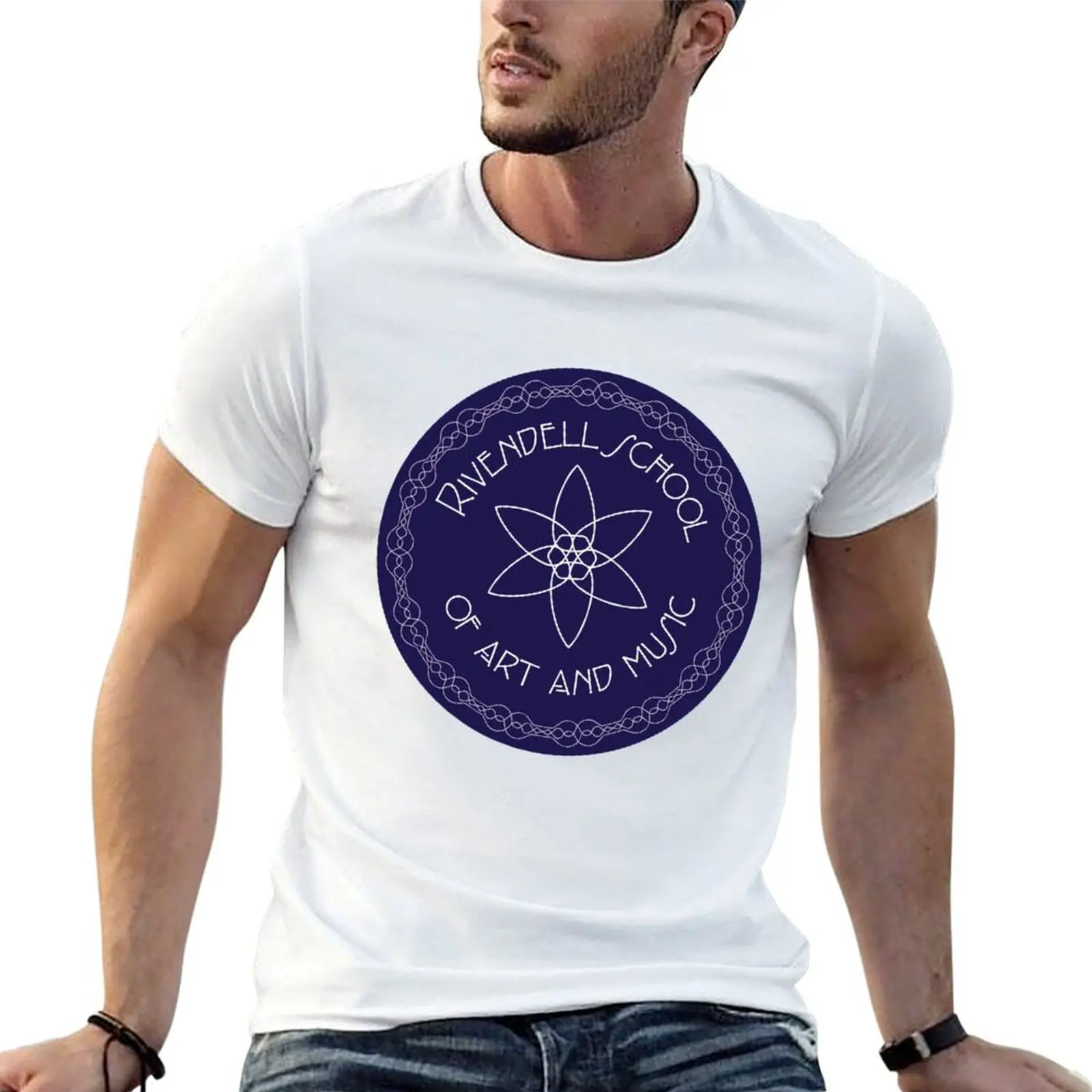 

Rivendell School of Art and Music T-Shirt t shirts cotton 100% anime t shirts oversize funny t shirts cotton T-shirt