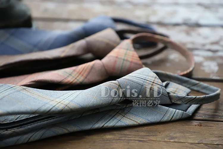 Neue Streifen Plaid Print 6CM Krawatte für Gentleman Hochzeit Party Krawatten Zubehör Elastische Neue Mode Männlichen Zipper Krawatte – Detail 19
