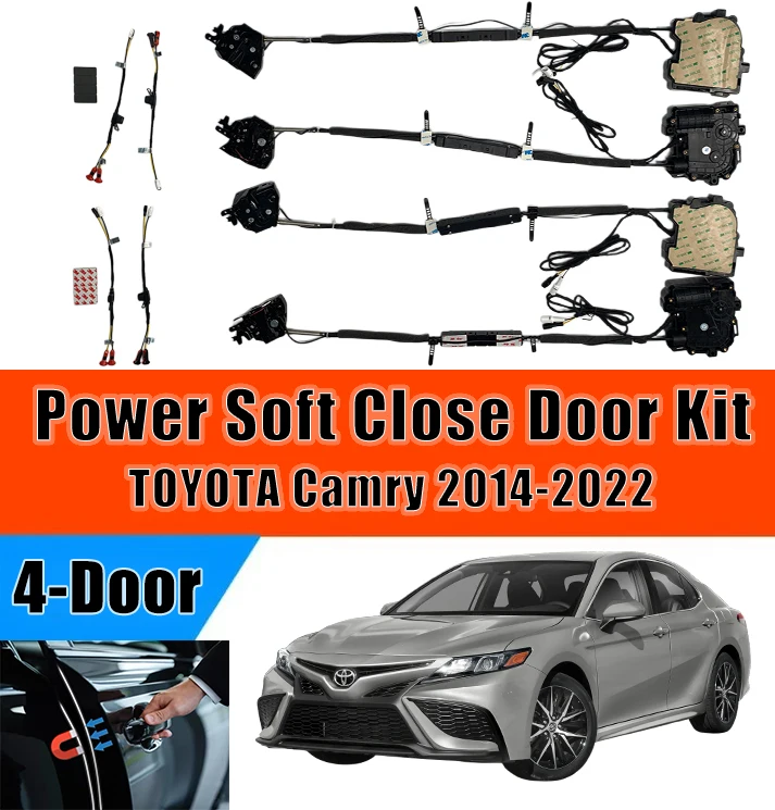 Xcar for Toyota Camry 2014-2022 Car OEM Automatic Soft Close Door Electric Suction Kit Auto Power Closing