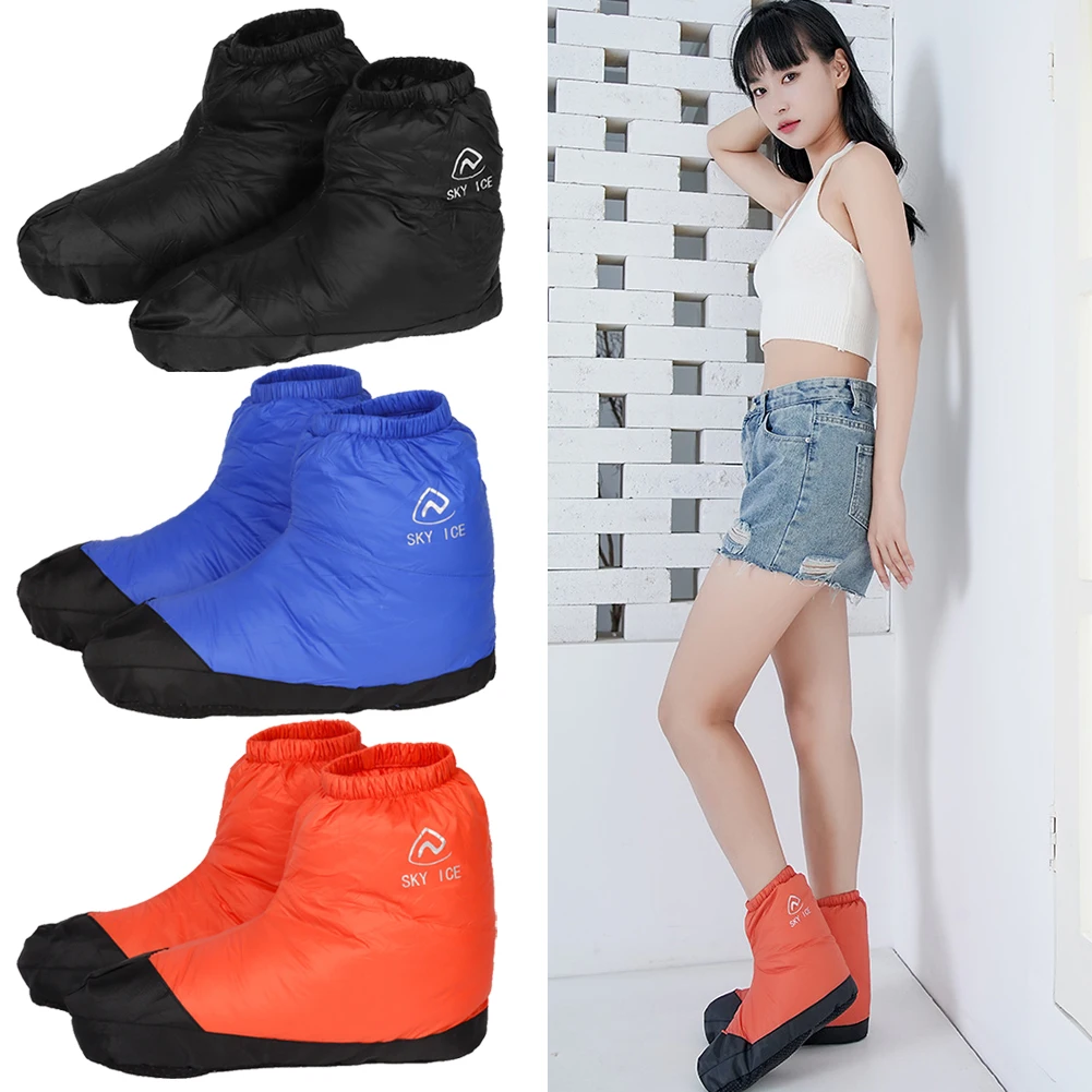 

Soft Slippers Boots Ultralight Thermal Boots Covers Windproof Waterproof for Winter Outdoor Camping Hiking Accessories