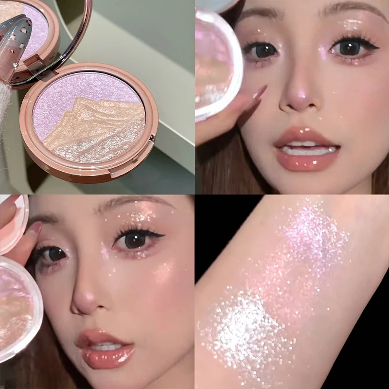 Star Shimmer Highlighter Fine Glitter Long Lasting No Fallout Easy Apply Face Contour Brightening Makeup - view 5