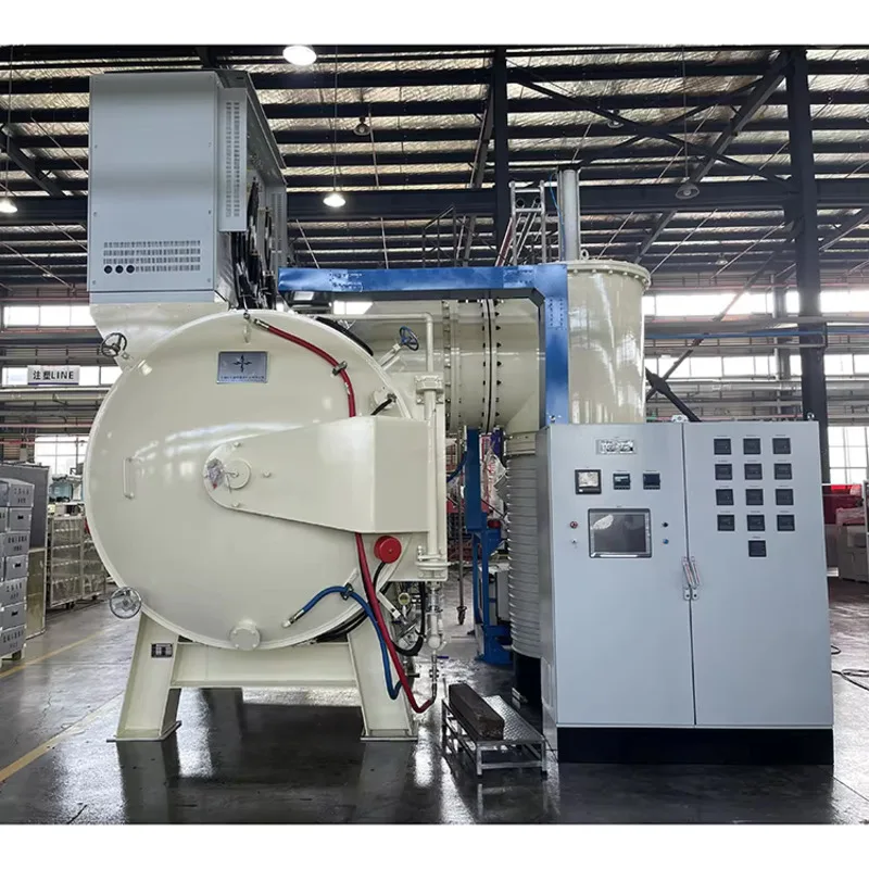 Optional Automatic Control Hydraulic Pump Station Heat Exchanger Gas-Carrier Heating Vacuum Aluminum Brazing Furnace