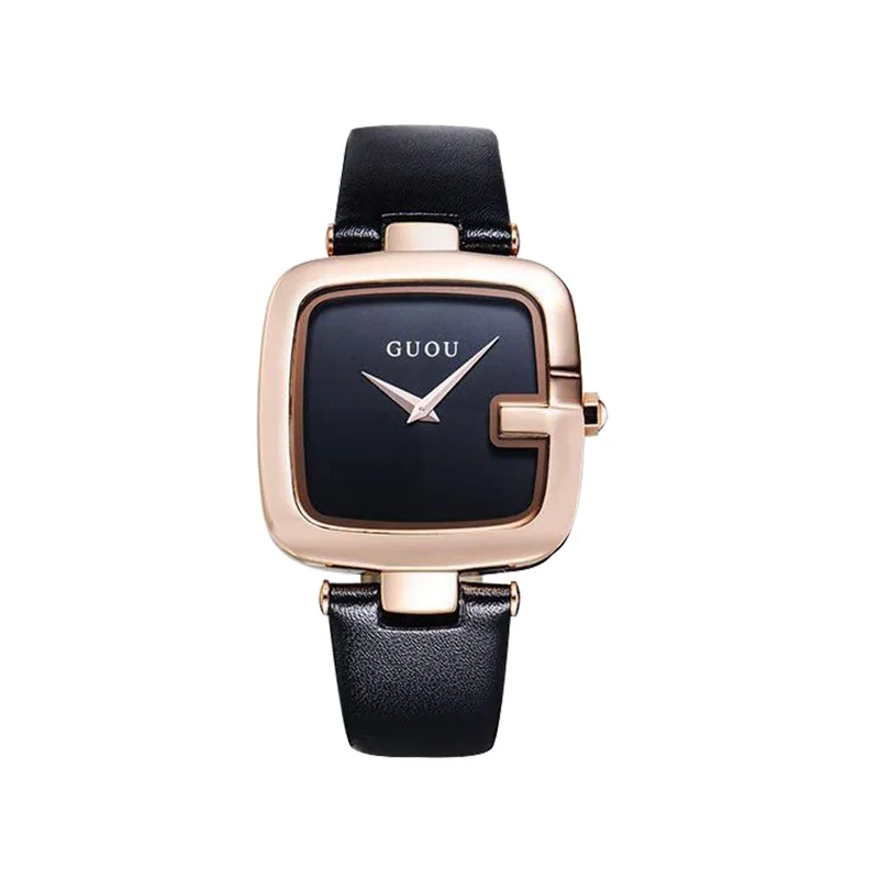 Relógio feminino elegante, relógio moderno sofisticado e luxuoso relógio quadrado feminino, presente para mulheres, acessório feminino.