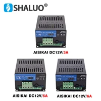 AISIKAI 24V 5A 3A Módulo de cargador de batería Diesel 12V 6A Auto inteligente flotador de batería adaptador generador piezas