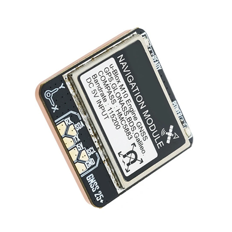 GNSS Pro GPS Module 10HZ Rate Built-In Ceramic Antenna For RC FPV Freestyle Drone DIY Parts With Compass GPS