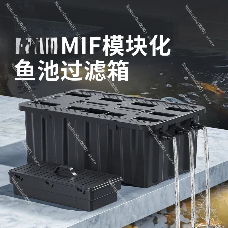 Fish Pond Filter Box Koi Pond External Turnover Tank Water Circulation Purification