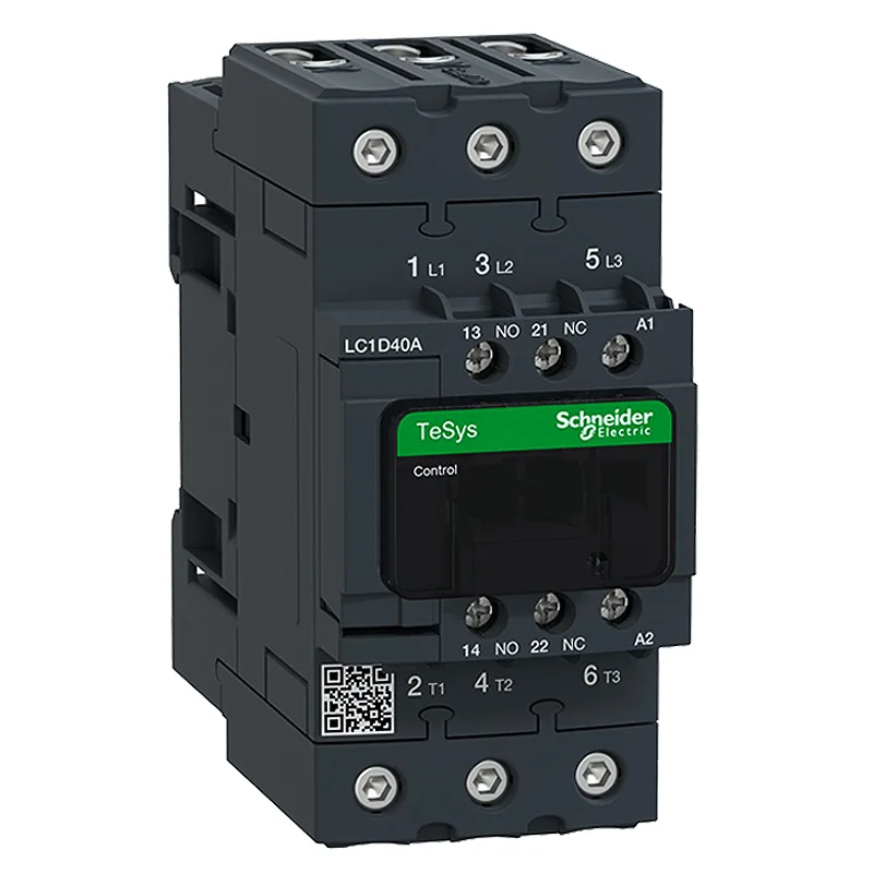 

Schneider Electric AC Contactor New Black LC1-D40AM7C F7C B7c E7c Q7c C7C Solenoid Voltage 110V 220V 380V 24V 36V 48V