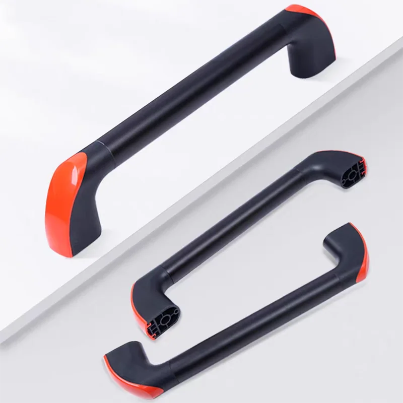 1Pcs Thick Aluminum Alloy Tube Handle CNC Machine Sheet Metal Chassis Cabinet Door Handle Industrial Equipment Door Handle