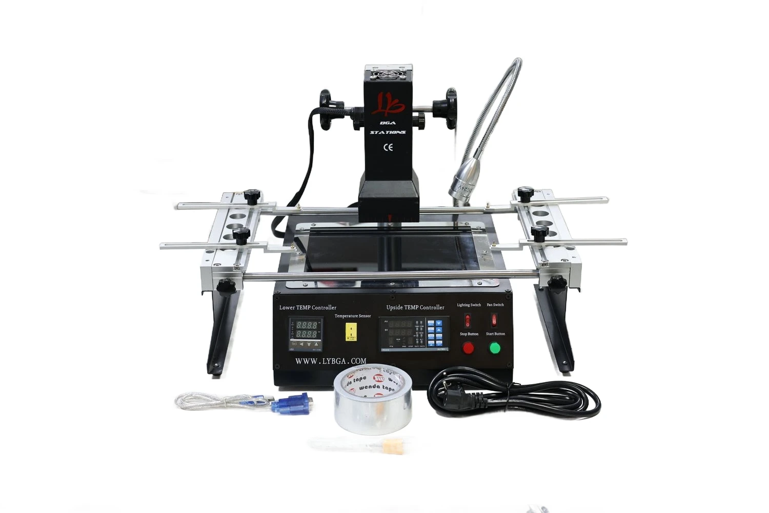 

IR6500 1250W BGA Soldering Station for laptop mainboard repairing