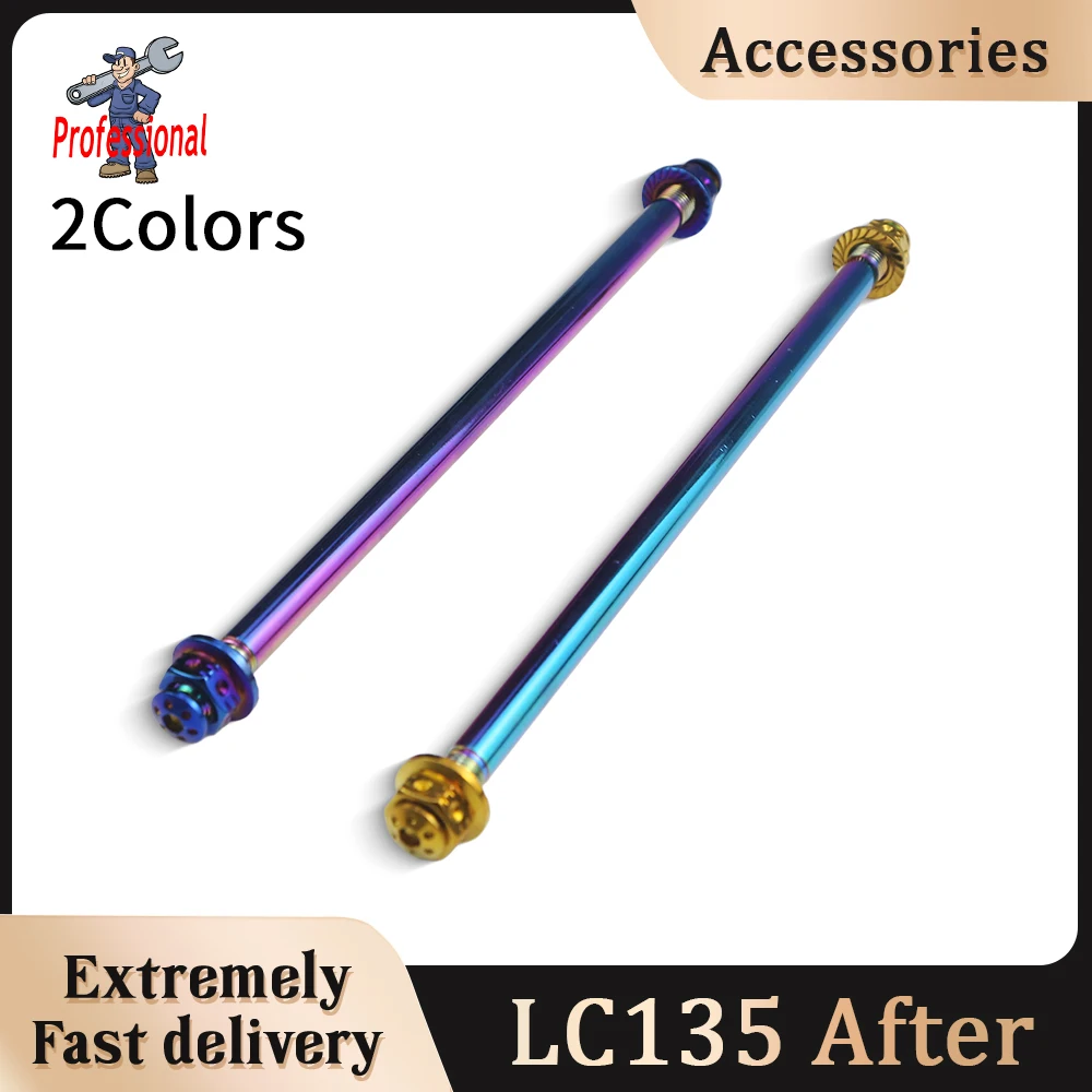

Titanium Bolt Bolt Axle Core Front Wheel Axle 1.25mm X 280mm Screw Fastener for Motorcycle Front Axle Center