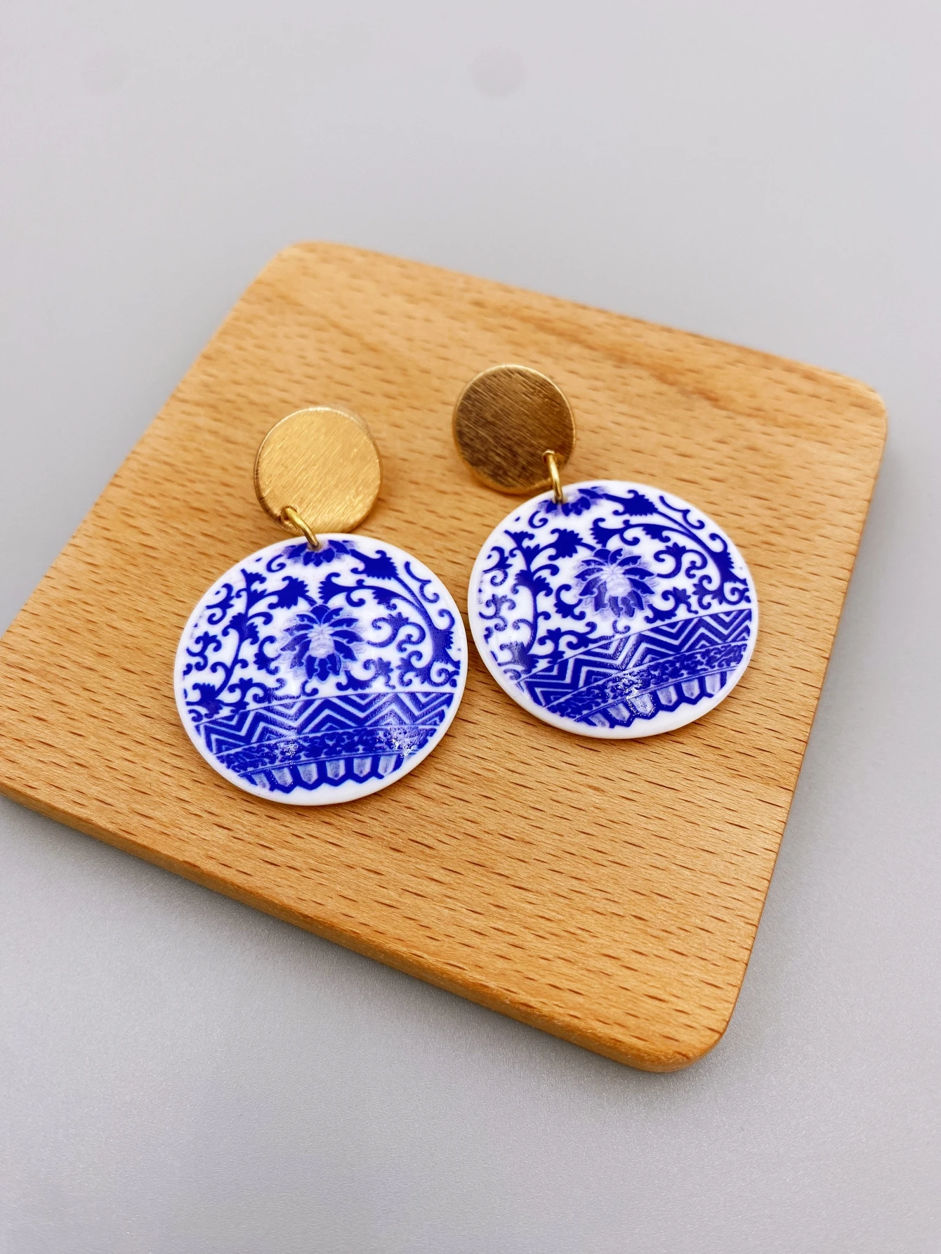 Fashionable Ethnic Ceramic Acrylic Earrings for Women\'s Everyday Style earings for women