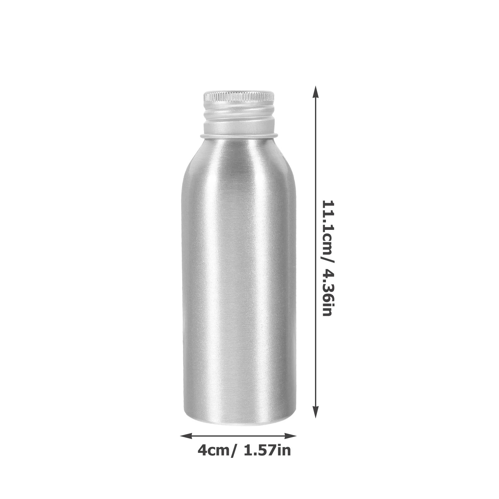 3Sets Aluminum Bottles Refillable Perfume Empty Metal Bottle mulituse cosmetics Container Essential Oil sub-bottles makeup tools