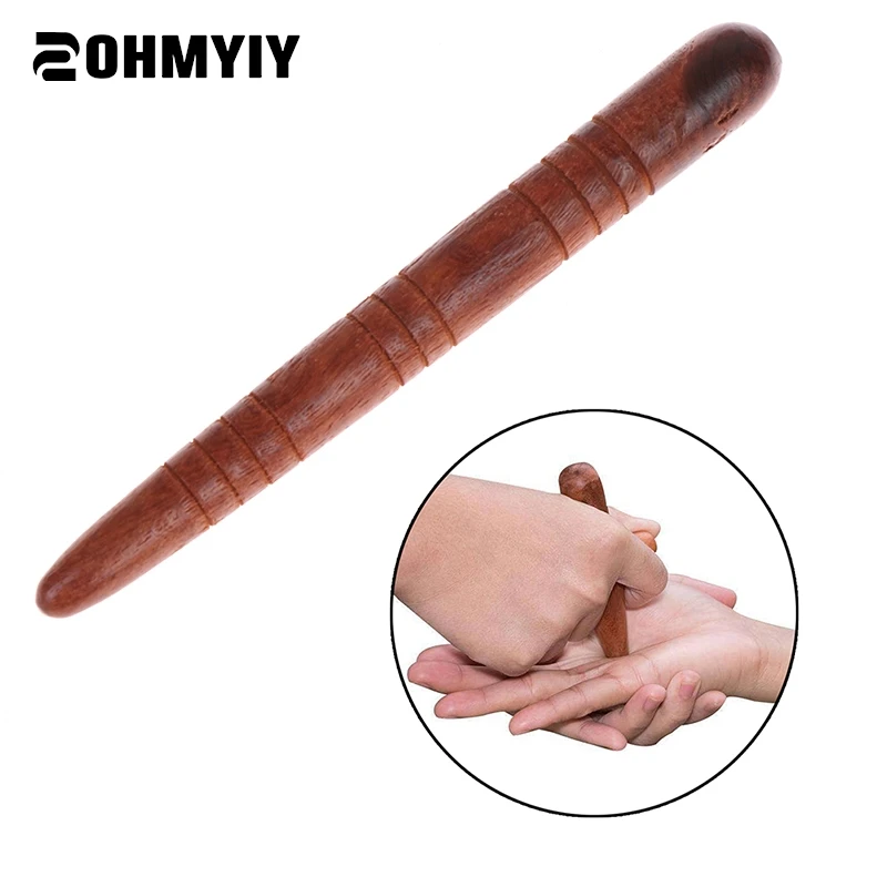 Long Wooden Spa Muscle Roller Stick Cellulite Blaster Deep Tissue Fascia Trigger Point Release Self Foot Body Massage Tools