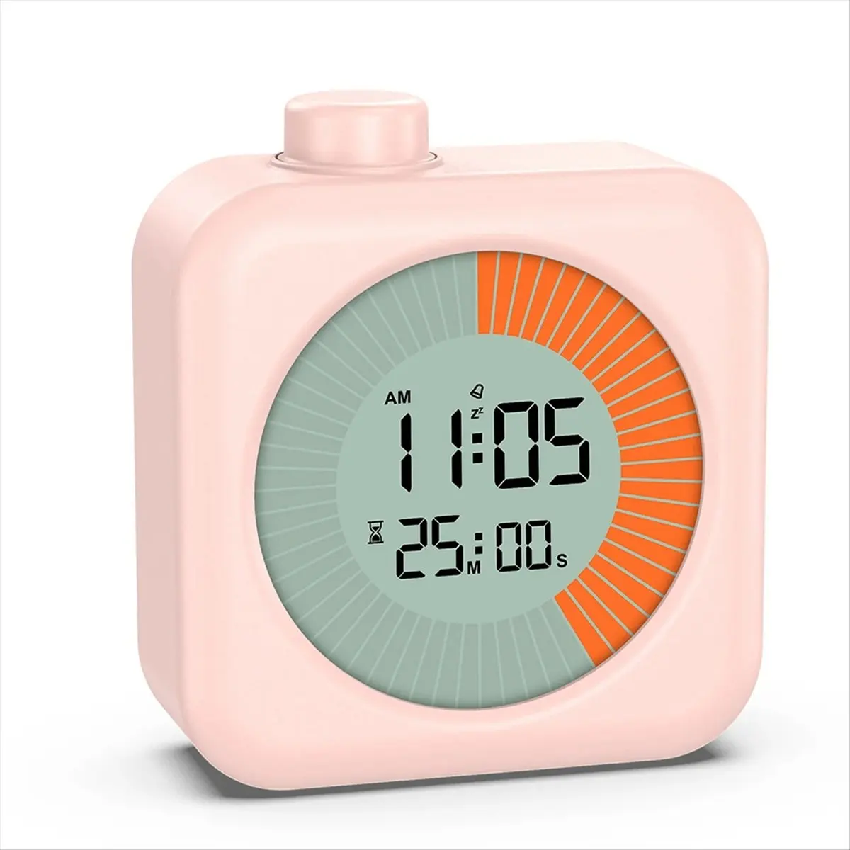 X10A Digital Visual Timer Clock with Timer 60-Minute Countdown Stopwatch for Kitchen Cooking Study Teaching