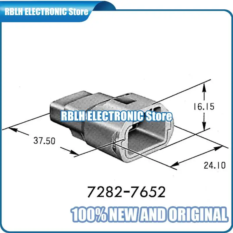 2pcs/lot new and original 7282-7652 Connector