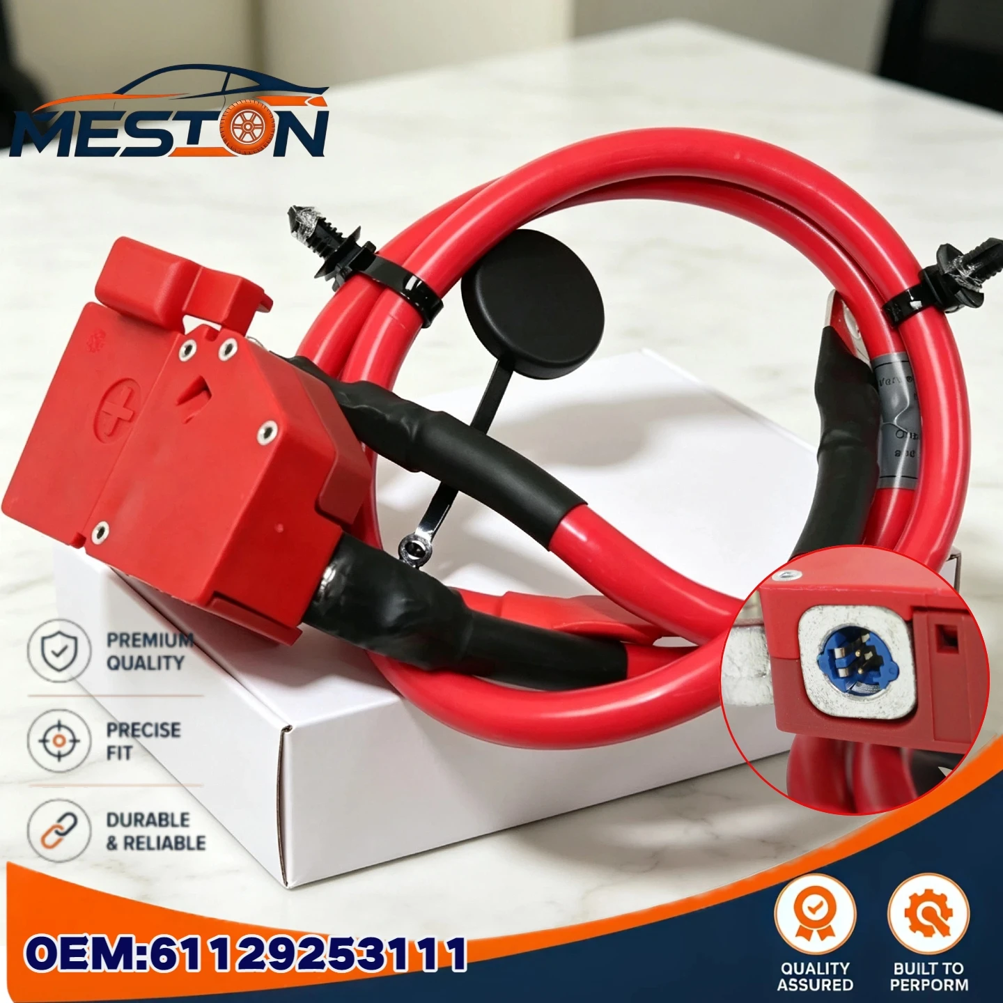Car Battery Fuse Cable Positive Cable for BMW F20/F21/F22/F23/118i/220i/228i/F87 M2 OEM 61129253111