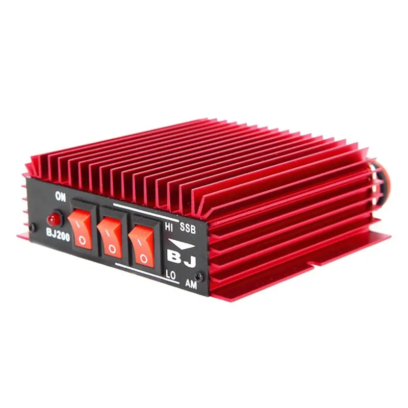 ABAN BJ-200 Mini High Power Full Mode Band CB Amplifier 3-30Mhz Switching Power Supply SSB Unilateral Design 12-14V Operation