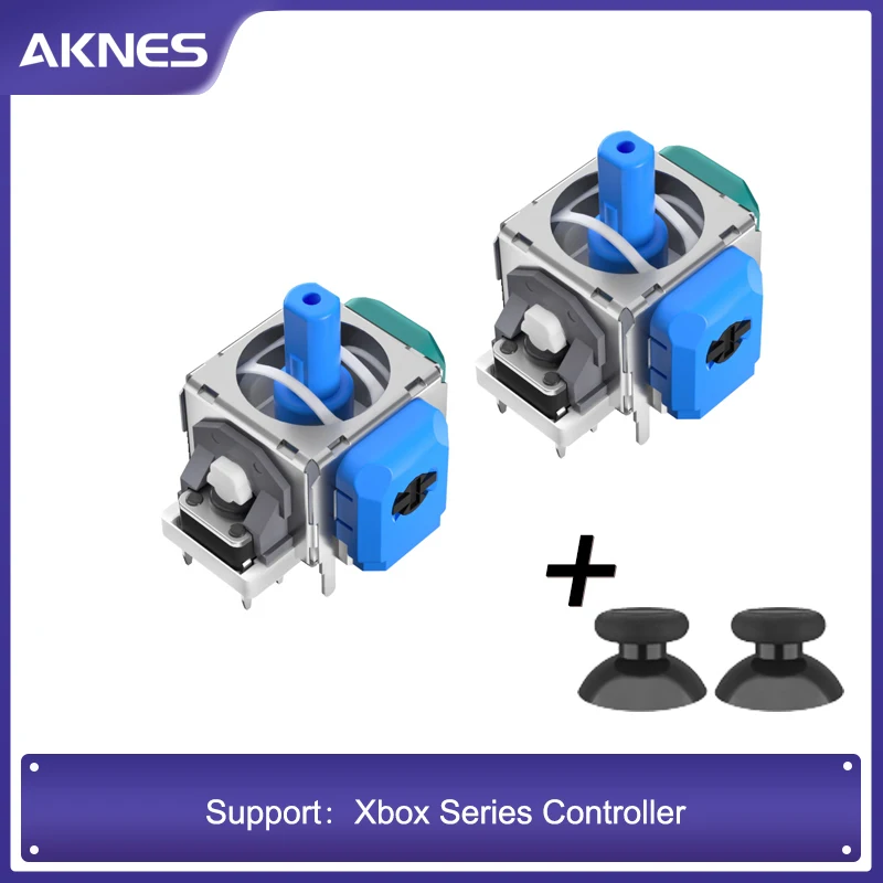 NONE AKENS HALLPI TMR Elektromagnetischer Joystick für Switch Pro PS5 PS4 Xbox Series Controller Low Power Design für Reparaturersatz 6