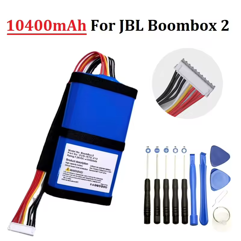 מקורי סוללה עבור JBL Boombox 2 Boombox2 10400mAh עבור JBL Boombox 2 SUN-INTE-213 Bluetooth רמקול מצבר