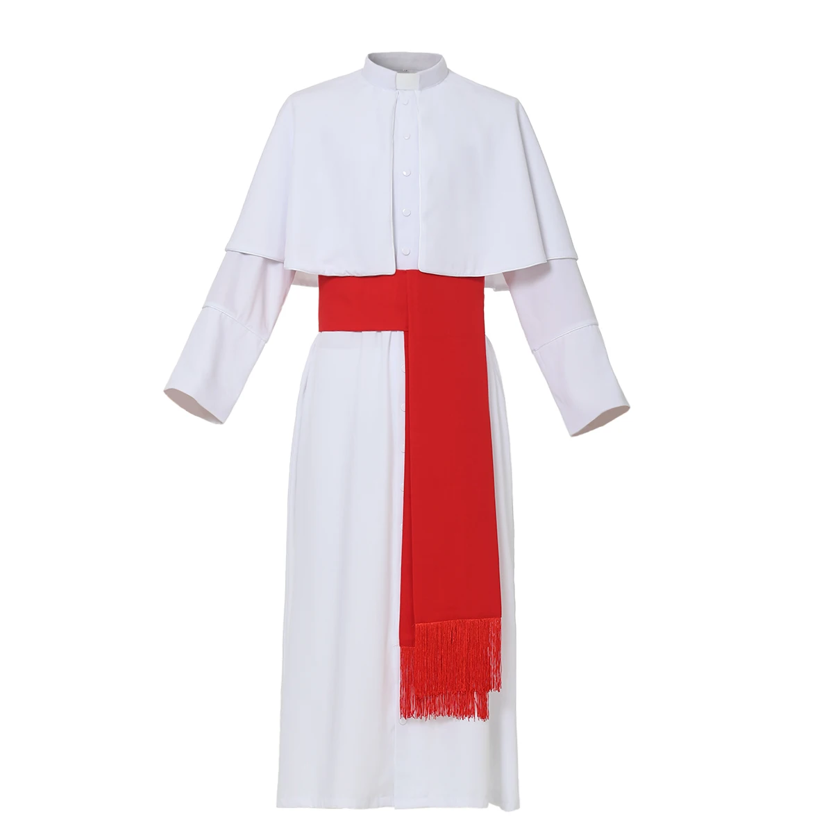 Traje ortodoxo do ministro do pastor uniforme de sotana de vestimenta de sacerdote católico