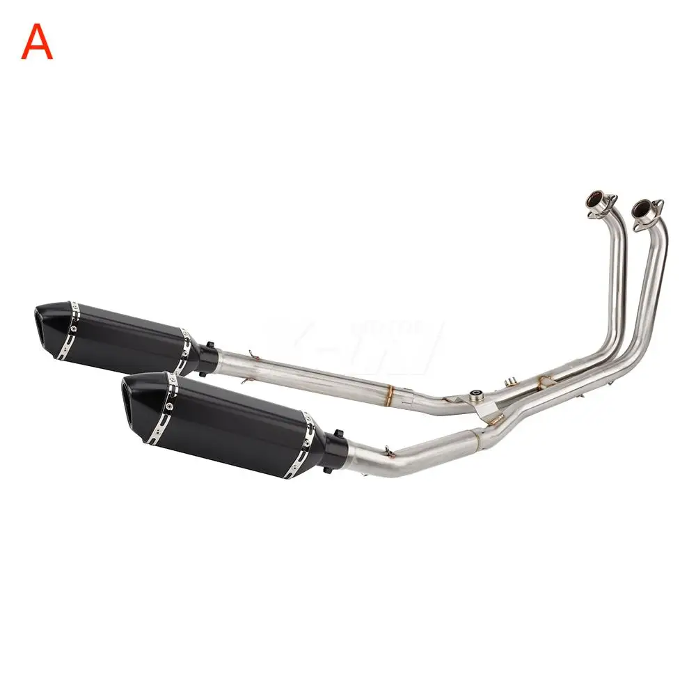 For Yamaha TDM 900 2002-2013 TDM900 Motorcycle Exhaust Pipe With Header Link Pipe