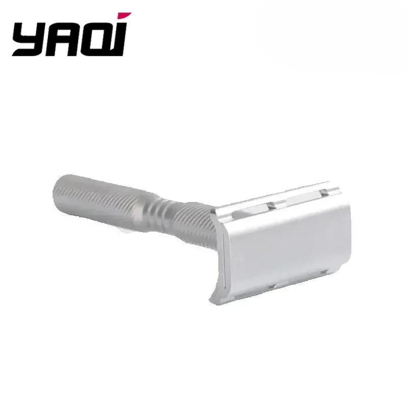 safety-beard-shaver-razor-yaqi-ghost-aluminum-version-light-weight-safety beard-shaver