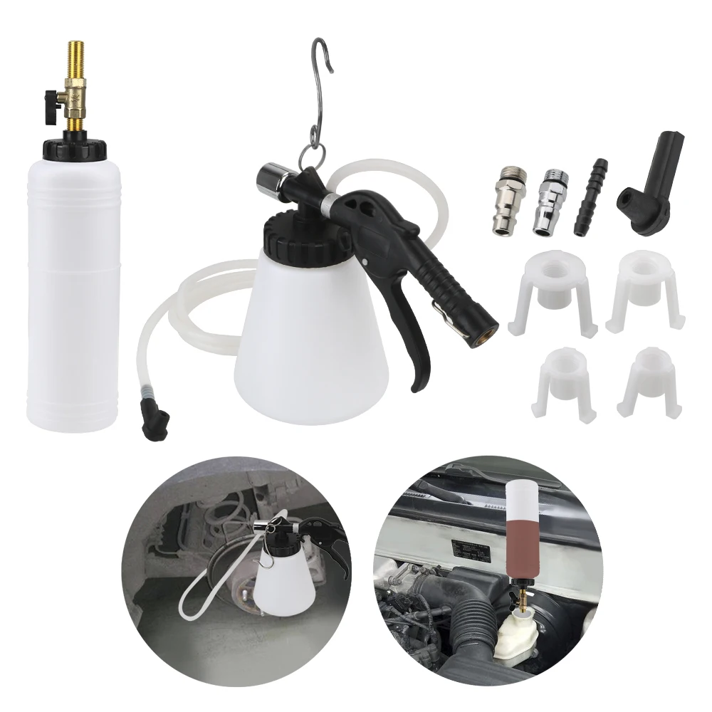 

Car Repair Tools Oil Change Equipment Kit Car Brake Fluid Replacement Tool 1Set Large Capacity Brake Fluid Drained Bleeder