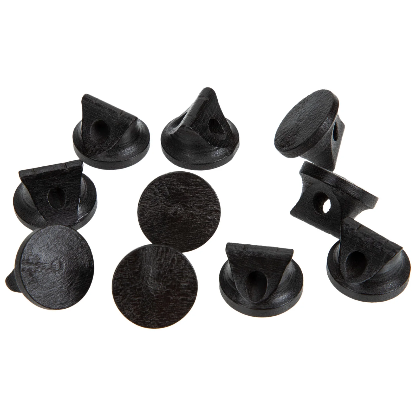 

10 Pcs Erhuqin Code Chinese Bridge Traditional Musical Instrument Part Replacement for Parts Black Violin