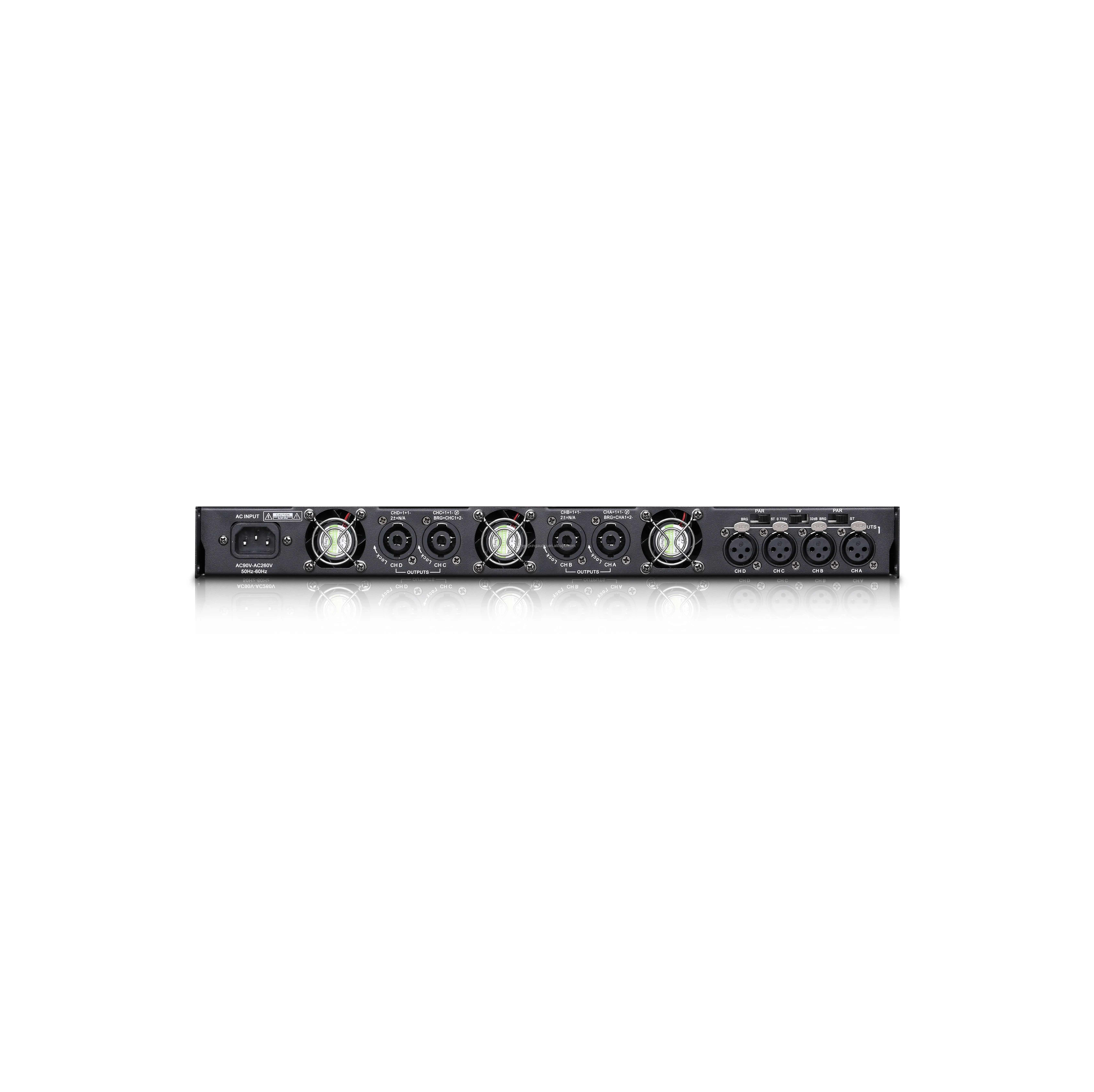 Hot Selling Class D DP408 High Quality Audio Power Amplifier Professional 4*800W Suitable for Stage Use High Power Amplifier