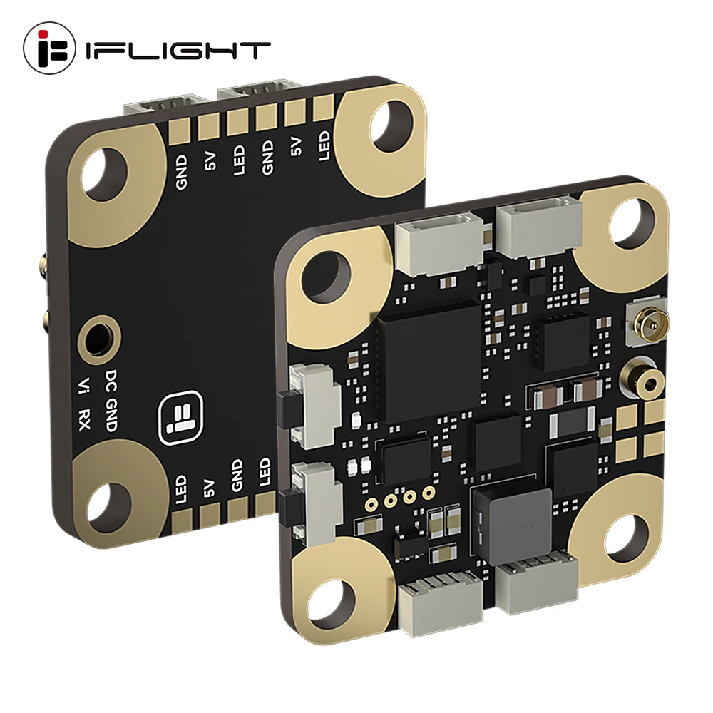 

IFlight Borg Race 5,8G 200 МВт VTX 16 каналов PIT/25 МВт/100 МВт/200 МВт 4,5–28 В Входное напряжение Совместимость 2–6S Lipo для RC FPV Drone