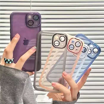 Nárazuvzdorný kryt na telefon pro Samsung Galaxy A16 A06 A73 A72 A71 A55 A54 A53 A51 A32 A33 A35 A21S Ochranný kryt objektivu a fotoaparátu 6 nejlepší prodej kryt pro Samsung Galaxy A21 - №6