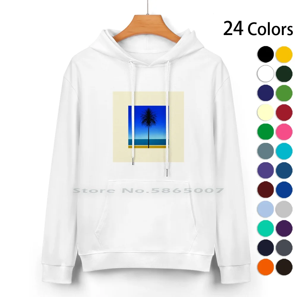 Metronomy-The English Riviera Pure Cotton Hoodie Sweater 24 Colors Metronomy English Riviera Band Album Cover Music 100% Cotton