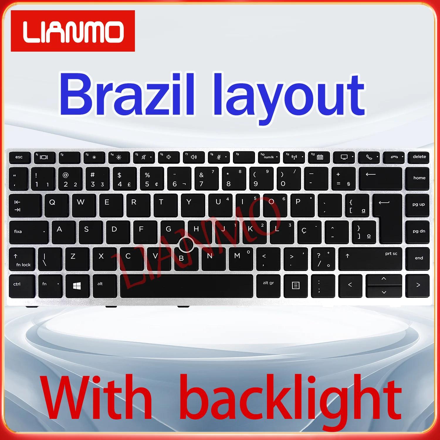 French/Belgian/Bulgarian/Brazil/Canadian French/Switzerland for HP EliteBook 840 G5 846 G5 745 840 G6 14u G5 backlight keyboard