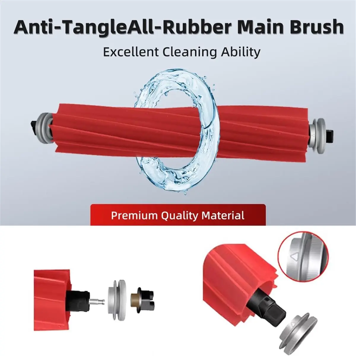 

Новые аксессуары 2026 года для роботов-пылесосов / + / Max / Max+: основная и боковые щетки, салфетки для влажной уборки, HEPA-фильтры, мешки для сбора пыли