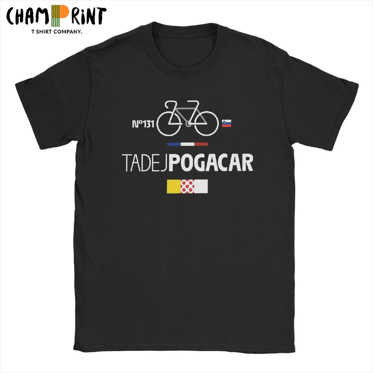 Team Pogi Tadej Pogacar Tour De France Cycling T-Shirts Men Crazy 100% Cotton Tee Shirt O Neck Short Sleeve T Shirts Unique Tops