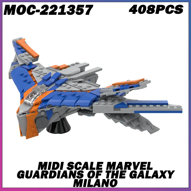 

408PCS MOC-221357 Star War Aircraft Fighter Block DIY Toy Building Blocks Lighting Set NOT Include Model