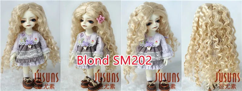 JD220 1/6 1/4 1/3 1/12 Blythes Extremely Long Curly Fashion Synthetic Mohair BJD Wig YOSD MSD SD Doll Accessories