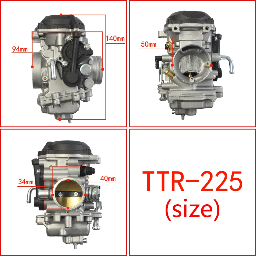 

Карбюратор для мотоцикла Yamaha TTR225 TTR-225 1999-2004 5FG-14901-00-00 Vergaser