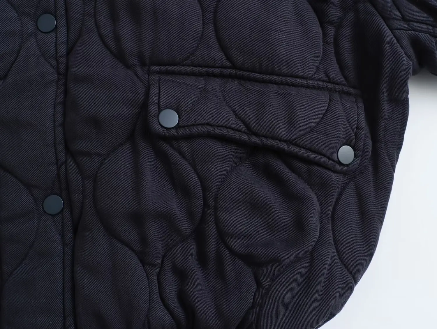 2025, Herbst/Winter, Damenmode, übergroß, verdickt, gesteppt, Pilotenjacke, Retro, langärmelig, Knopfleiste vorne, Damenmantel