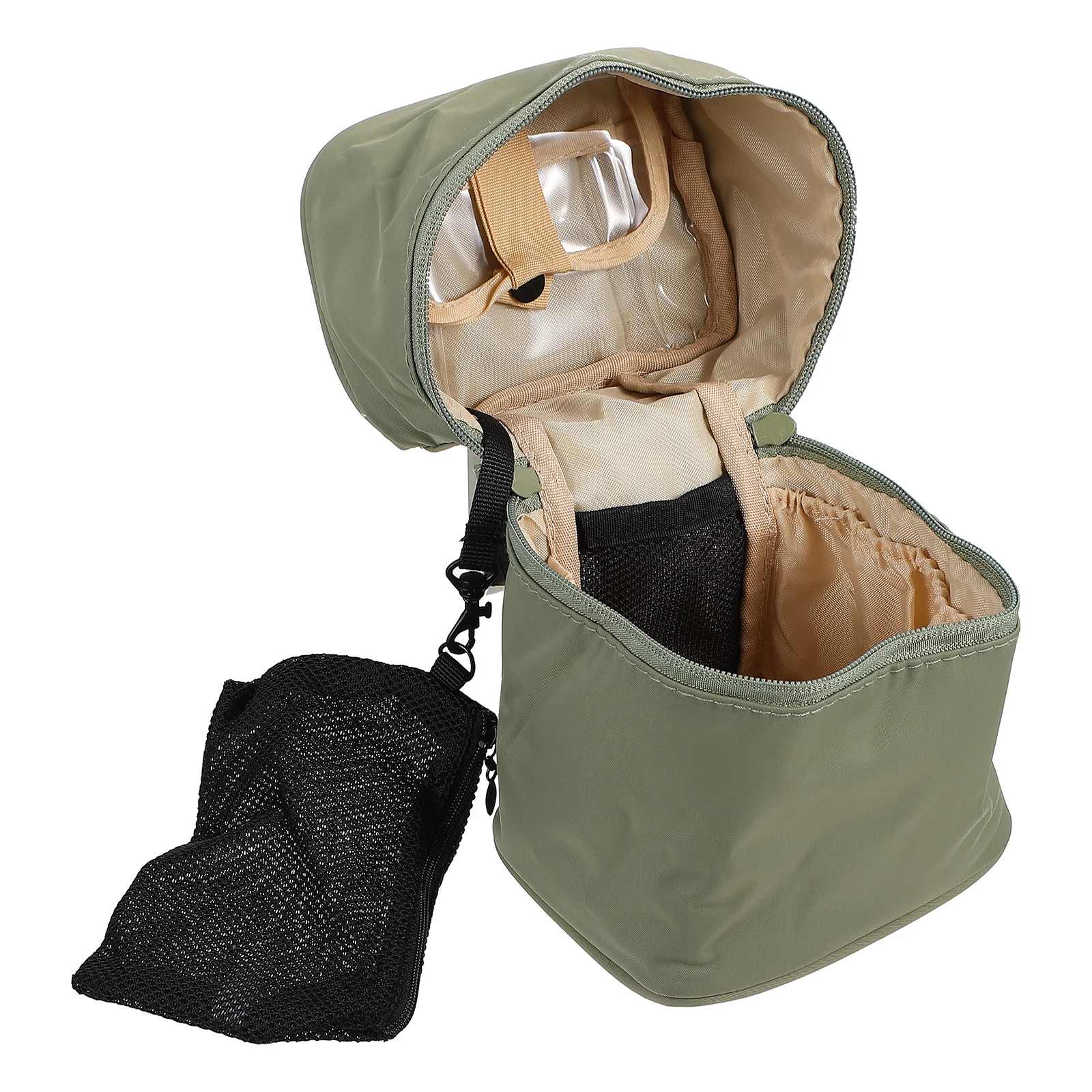 

High Quality Waterproof Travel Cosmetic Bag Large Capacity Bucket Pouch Organizer For Cosmetics And Electronics