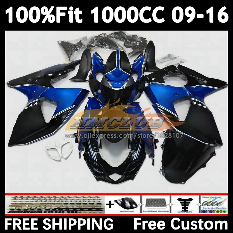 

Injection Body For SUZUKI GSXR-1000 K9 1000CC blue glossy 09 10 11 12 31No.63 GSXR 1000 CC GSXR1000 2013 2014 2015 2016 Fairing