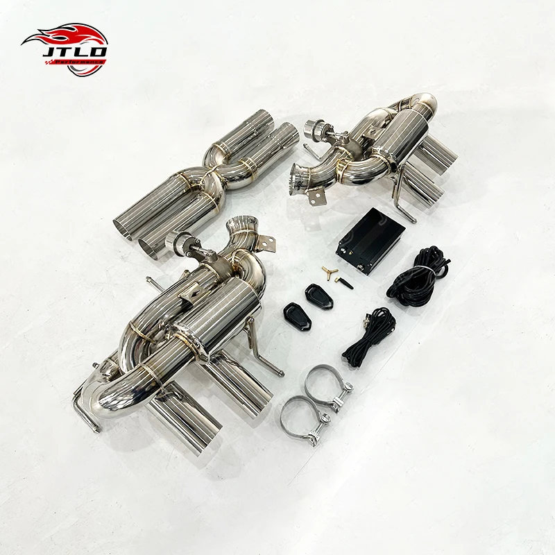 JTLD Performance 304SS Valved Exhaust Valvetronic Catback لنظام العادم Ferrari F12 Escapes
