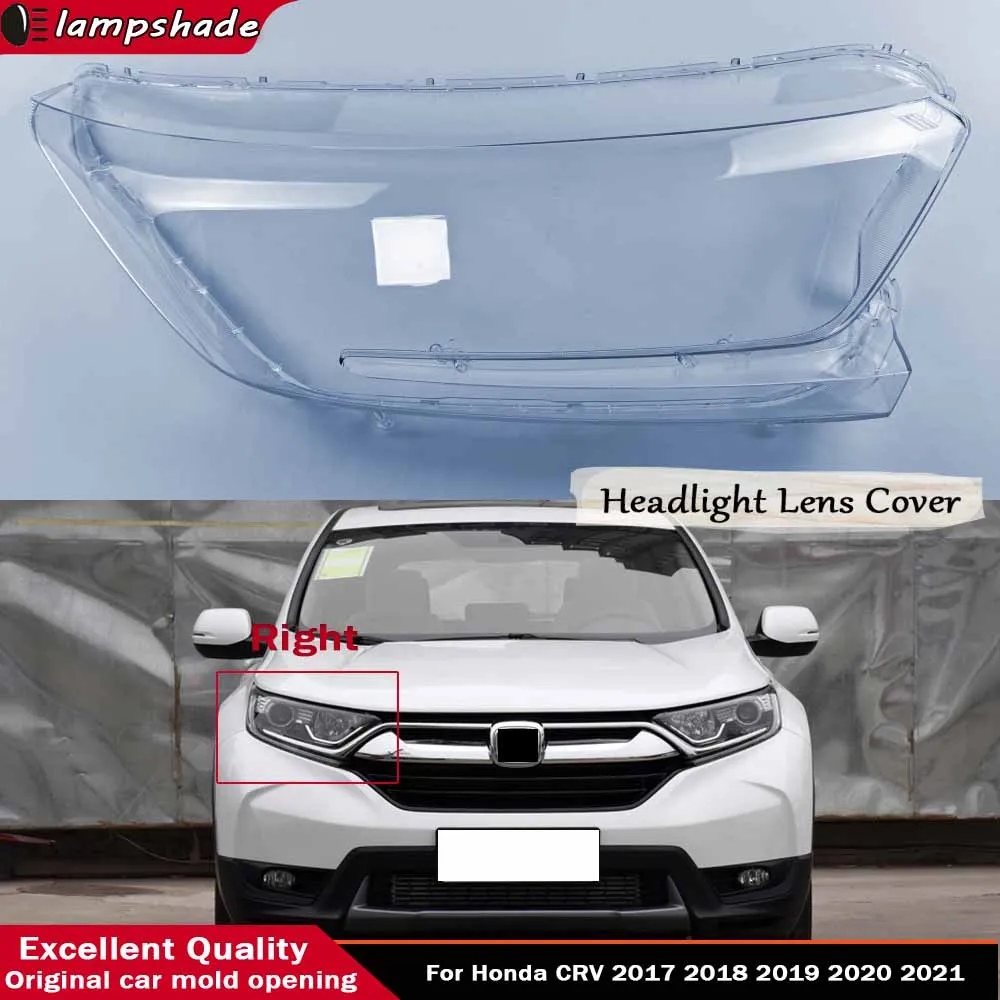 Car Headlamp Lens Light Cover For Honda CRV 2017 2018 2019 2020 2021 Headlights Lens Glass Lampshade Shell Car Accessories - view 6
