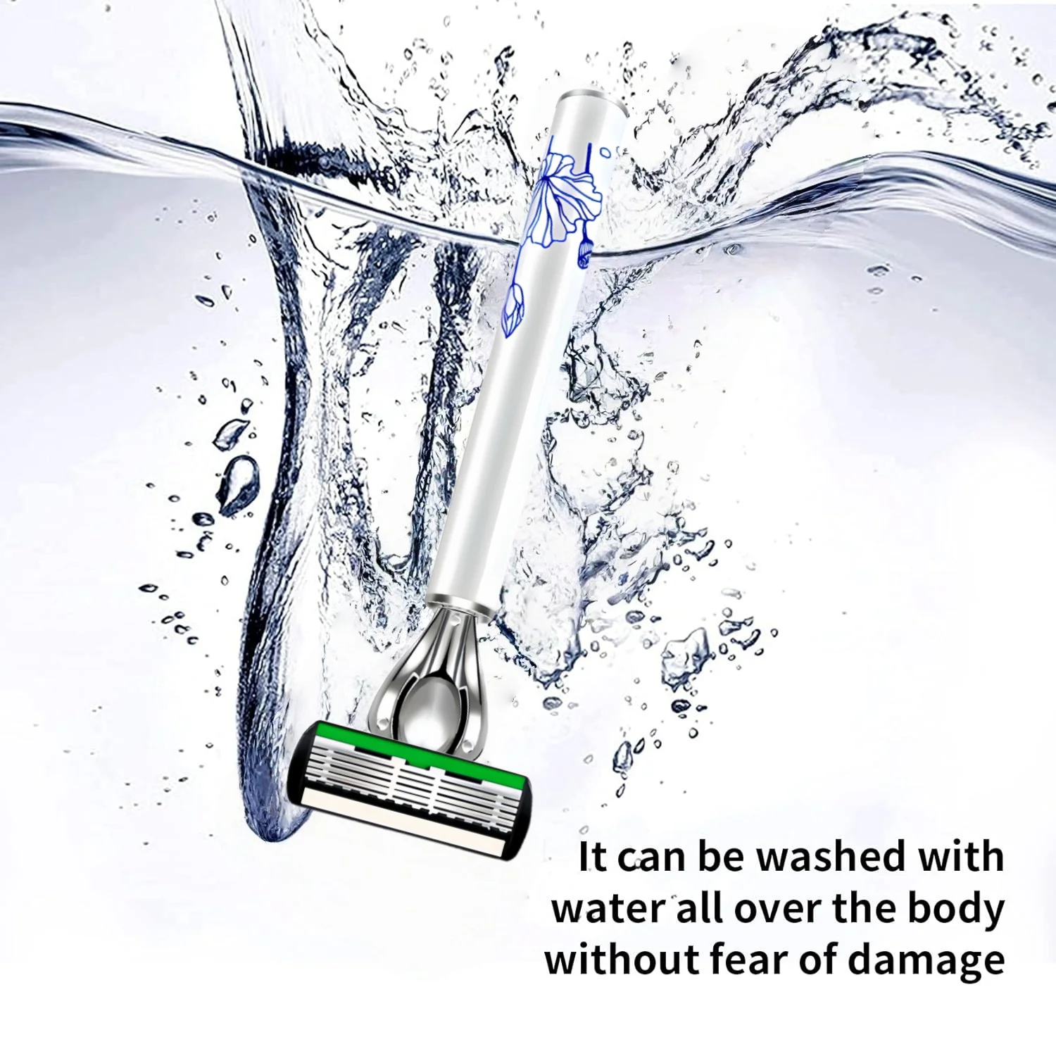 6-layer Manual Razor Men Classic Shaver Replacement Blade Shave Shaving Safety Razor Facial Care Shaving Blades