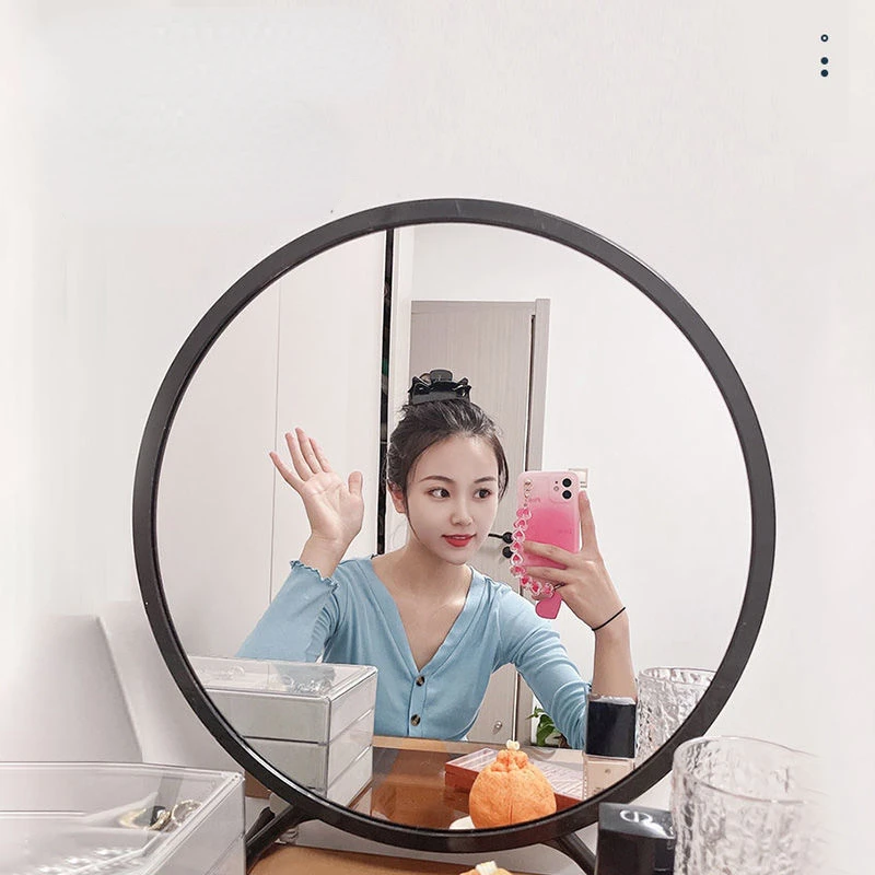 Hot 3 Color Lightling Cosmetic Decorative Mirror Nordic Makeup Light Smart Home Mirror Vanity Table Espejo Pared Home Decoration