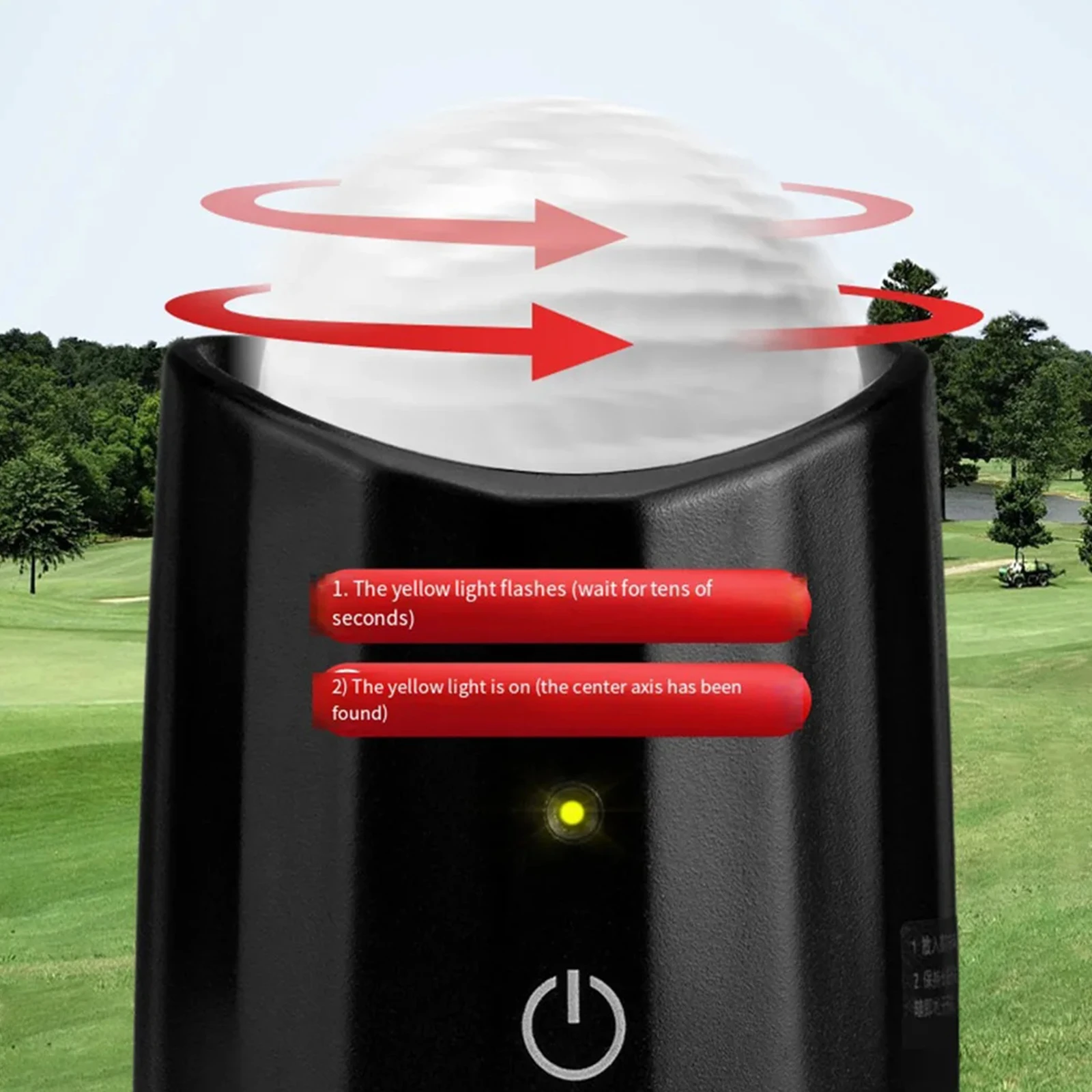 Golf Electric high speed Scriber Ball Drawer Find Center of Gravity Distribution Line LED Marking Ball Spot Marker Painting Tool